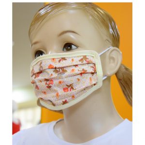 Παιδική Υφασμάτινη Μάσκα "Orange Blossom"