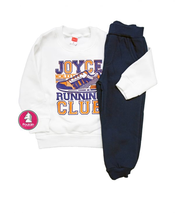 Φόρμα Φούτερ "Running Club" Για Αγόρι 1-5 202215 Joyce
