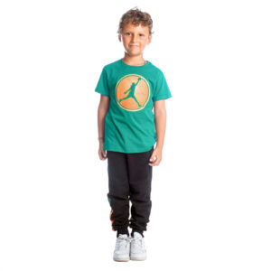 Παιδική Εποχική Φόρμα "Slum Dunk" Για Αγόρι Πράσινο/Μαύρο13934 Joyce