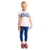Παιδικό Σετ Μπλούζα & Κολάν Κάπρι "Positive" Ροζ/Μπλε 13834 Joyce