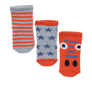 Σετ 3 Ζευγάρια Κάλτσες Για Αγόρι “Stars”