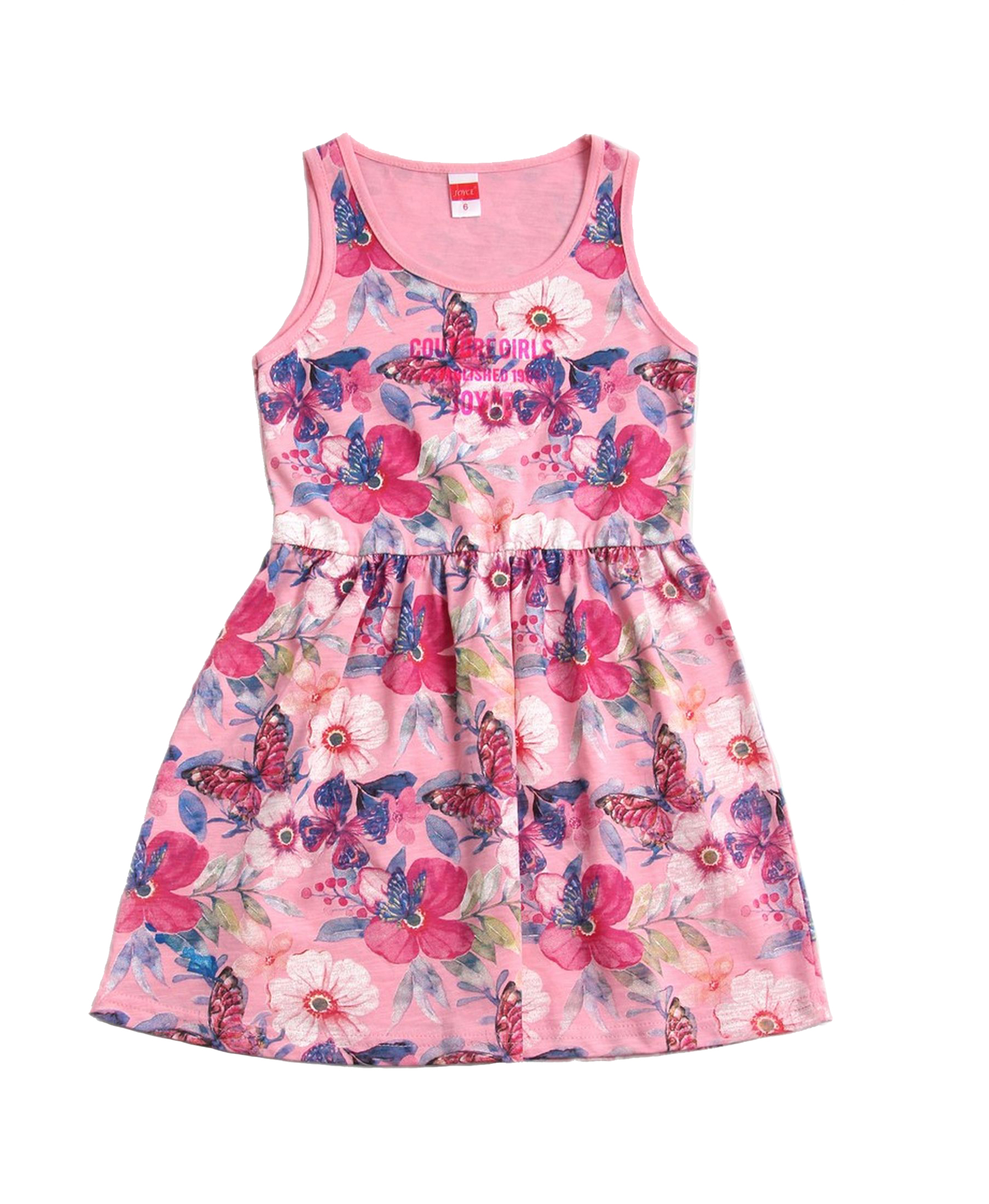 Φόρεμα Ροζ "Floral" 2313606 Joyce