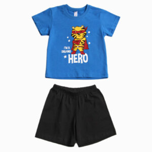 Παιδική Πυτζάμα Καλοκαιρινή "Hero" Ρουά 2324107 Dreams Για Αγόρι 1-5
