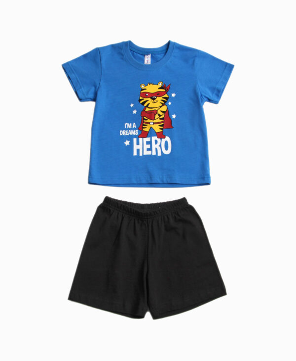 Παιδική Πυτζάμα Καλοκαιρινή "Hero" Ρουά 2324107 Dreams Για Αγόρι 1-5