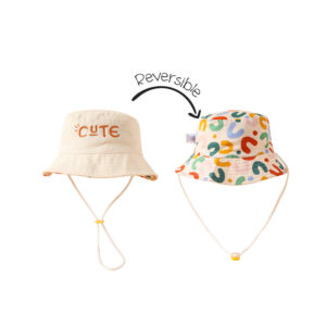 Παιδικό Καπέλο Bucket "Cute" Διπλής Όψης (50cm)