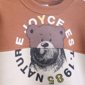 Παιδική Φόρμα Φούτερ "Bear" Καφέ 2362122 Joyce