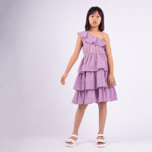 Παιδικό Φόρεμα Κιπούρ Λιλά 242078 Εβίτα