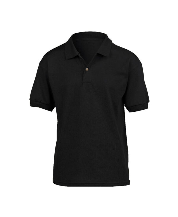 Παιδική Μπλούζα Πικέ Πόλο Μαύρη