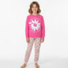 Παιδική Βαμβακερή Πυτζάμα "Self Love" Φούξια/Ροζ